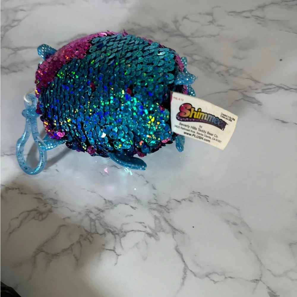 Sparkly Blue Owl Plush